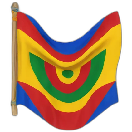 Drapeau kabyle emoji