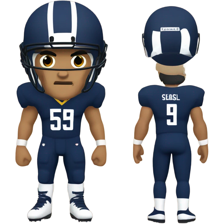 Junior Seau modern uniforms  emoji