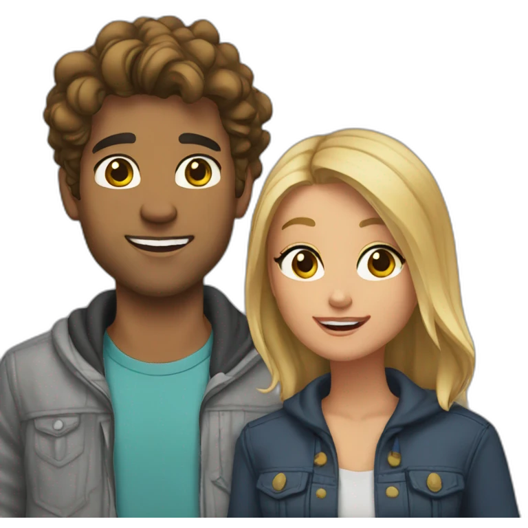 Preston and briana emoji