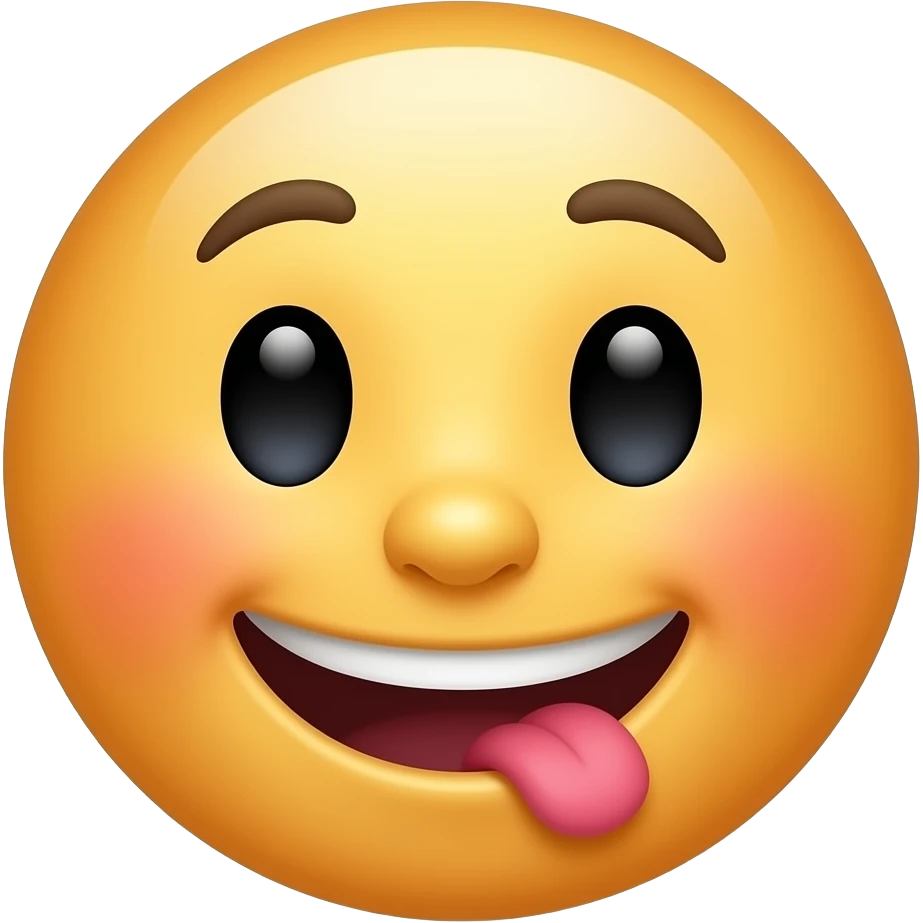 Classic emoji mewing emoji