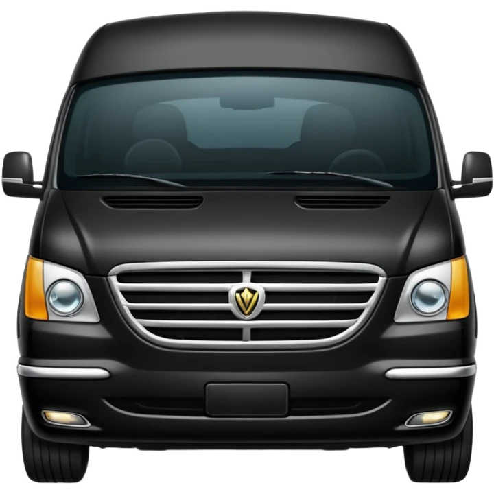 Luxury Van Limousine  emoji