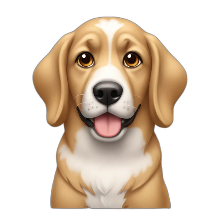 Chien assis emoji