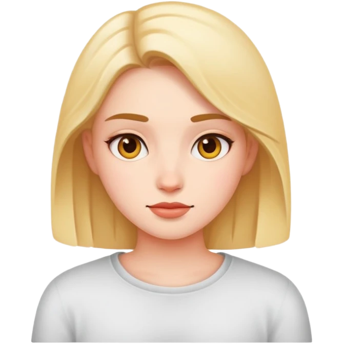 Girl chill  emoji