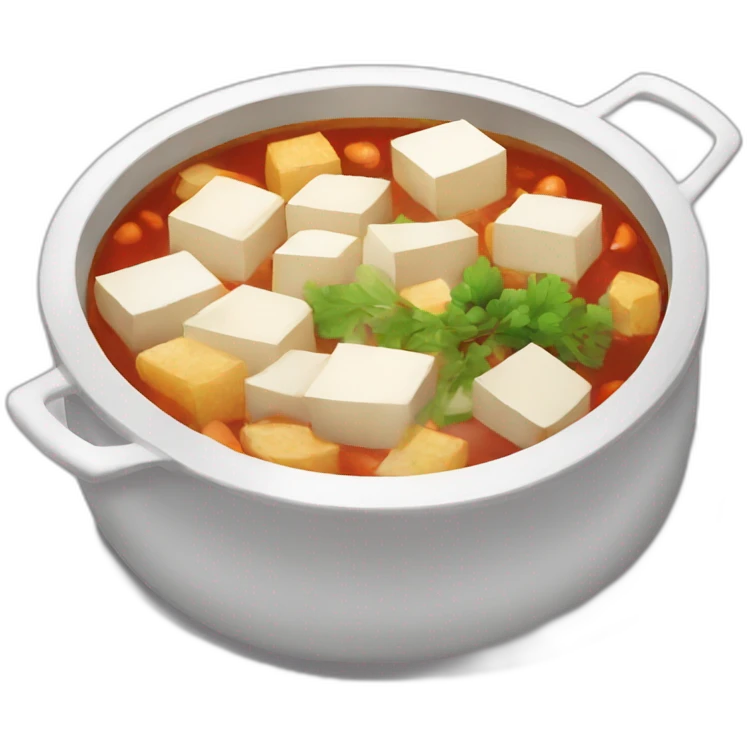 Tofu hotpot emoji