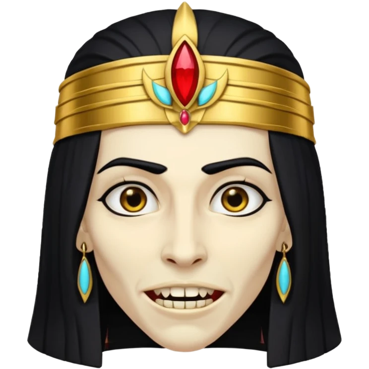 ancient egyptian vampire emoji