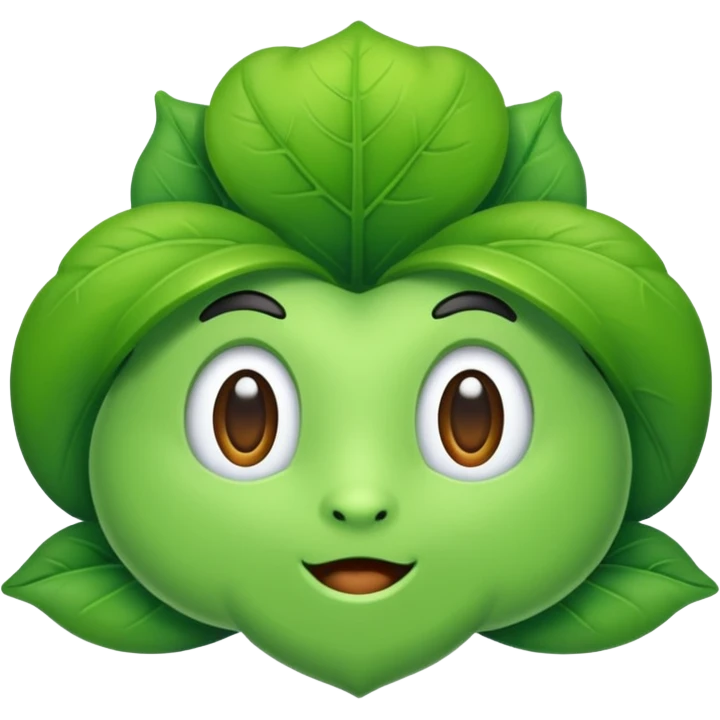 a green brocli emoji