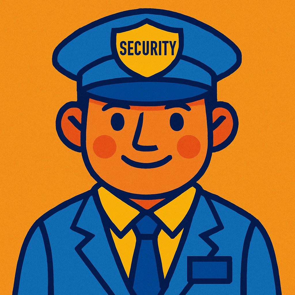 security hat emoji