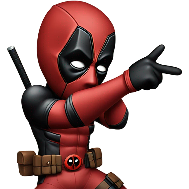 Deadpool dabbing  emoji