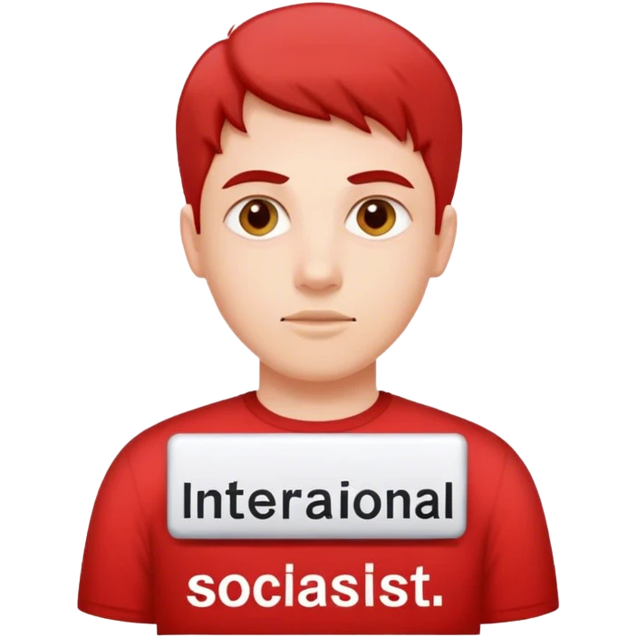 international socialist emoji