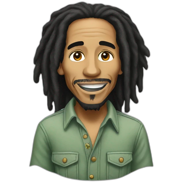Bob marley emoji