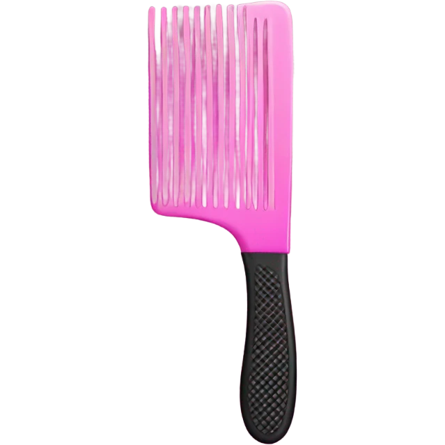 Pink comb  emoji