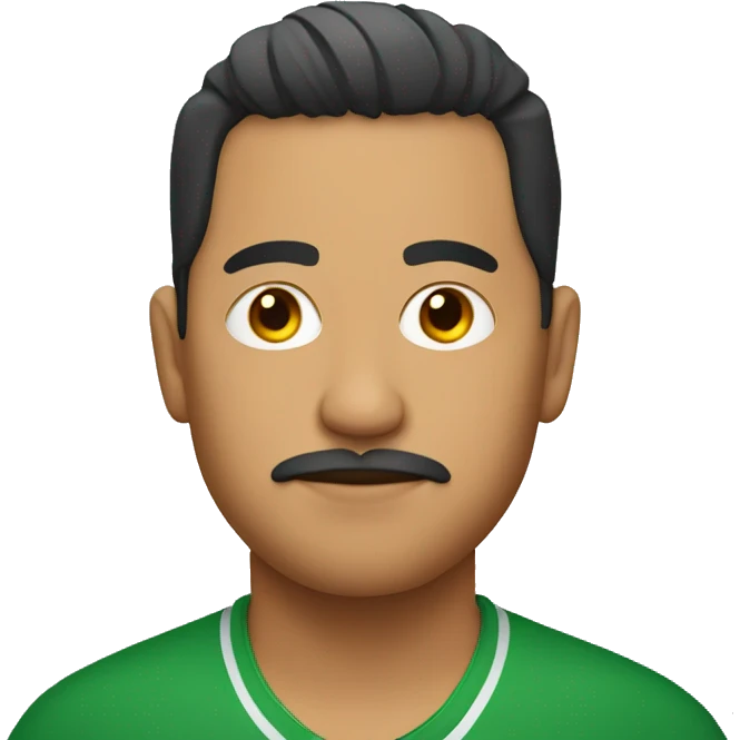 Short and fat Mexican with a low taper fade emoji