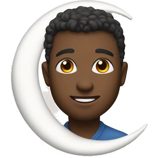 Love you more than the moon emoji