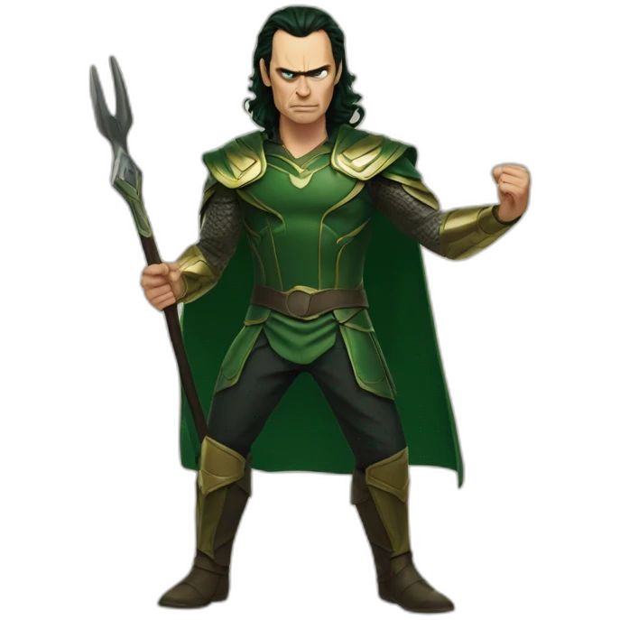 Angry classic Loki emoji