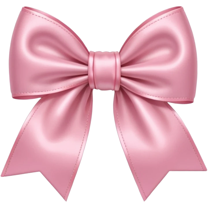 Light pink bow emoji