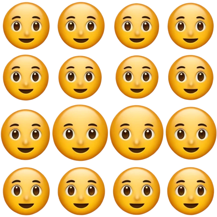 آزمونی  یک پسر که موهای مسکی با چشمانی مشکی emoji