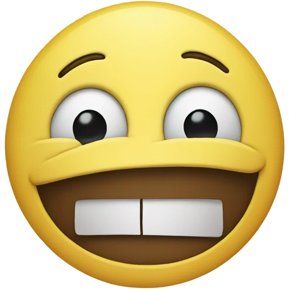Smiley being rude with a peace sign  emoji