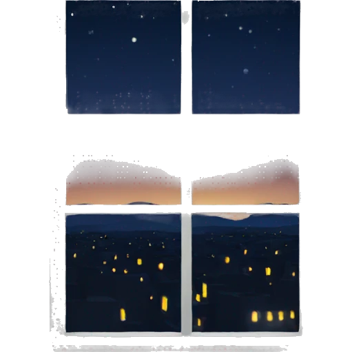 night window view emoji