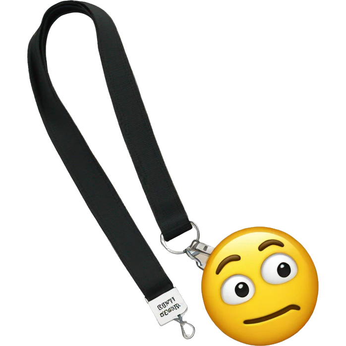 lanyard emoji