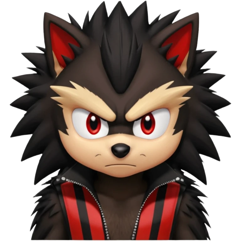 Shadow the Hedgehog emoji