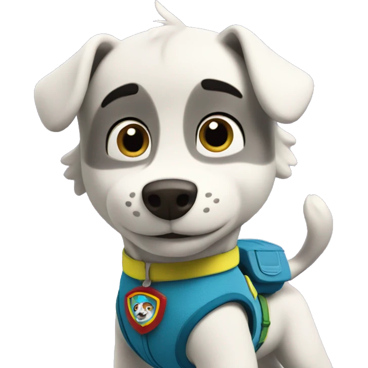 Sky from Paw Patrol emoji