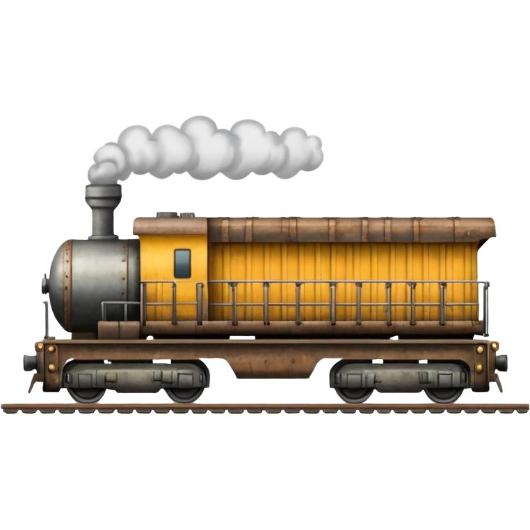 Freight train emoji