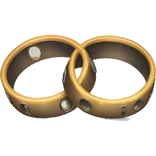 Two rings  emoji