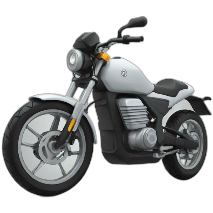 Moto electrica emoji