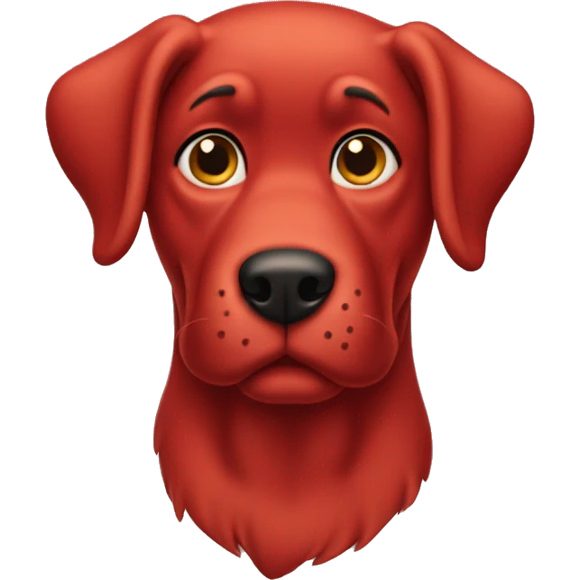 CLIFFORD RED DOG emoji