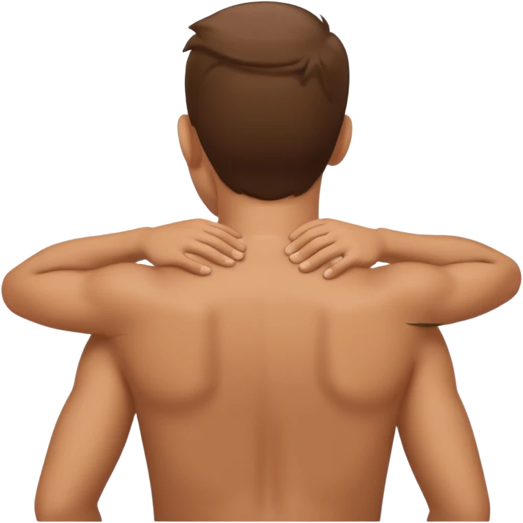 getting his back scratched  emoji