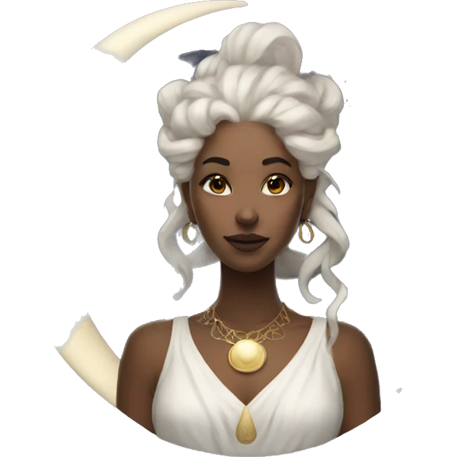 triple moon goddess emoji