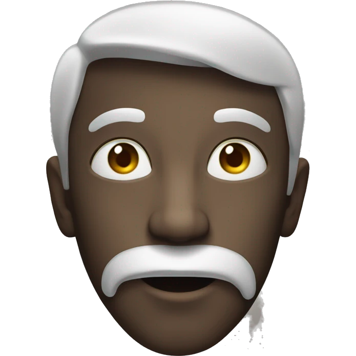 Visage qui a du charisme  emoji