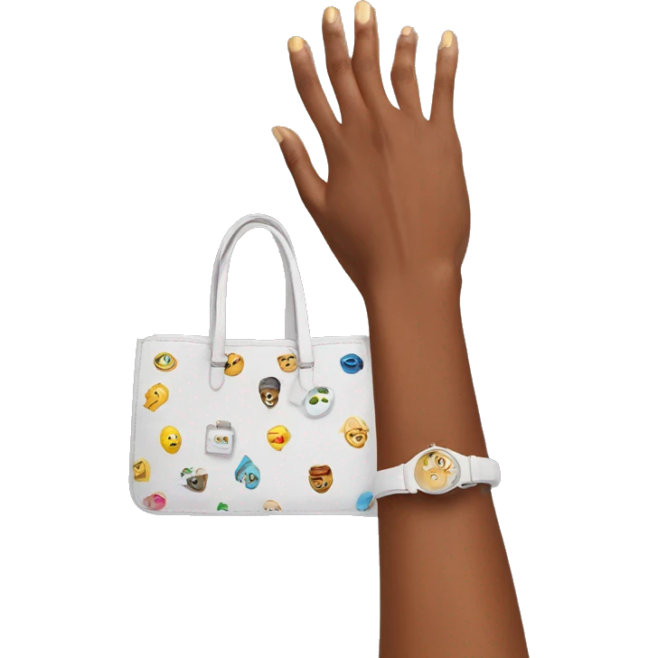 Kelly bag on my wrist  emoji