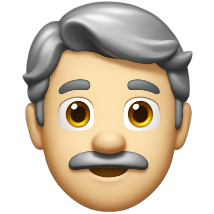 Mario tête emoji