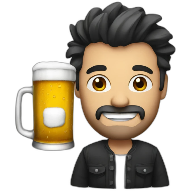 Rob' beer emoji