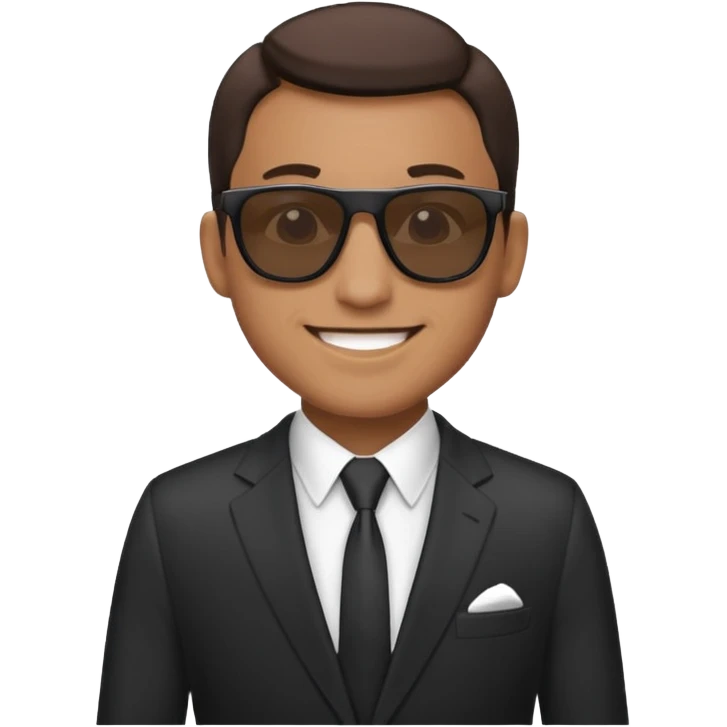monopoly man with sunglasses emoji