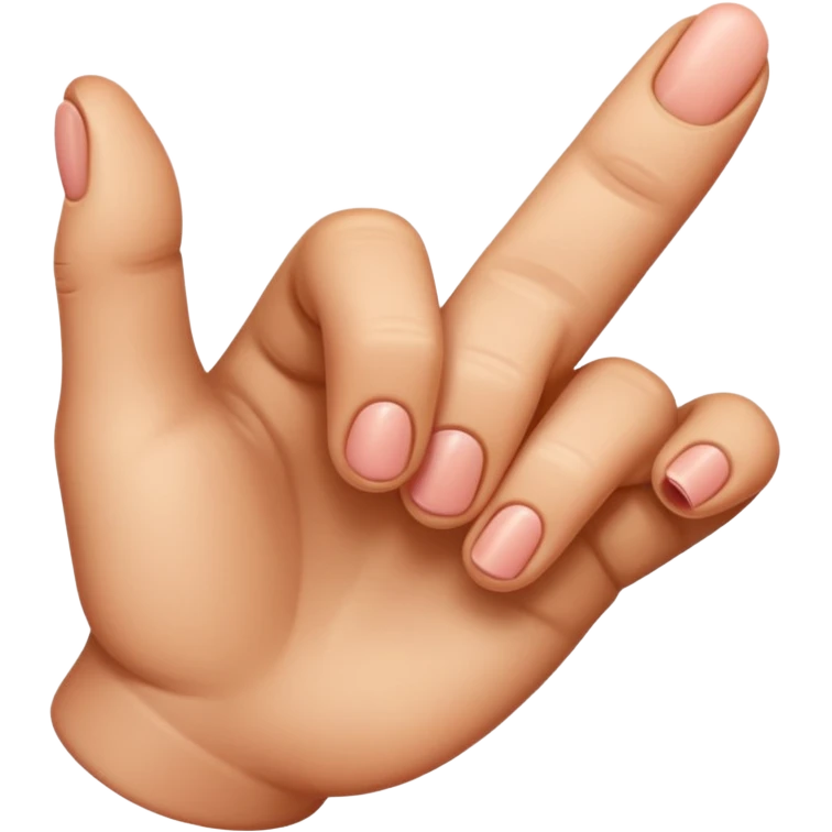 손가락으로 첫번째 emoji