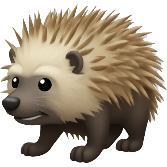 porcupine emoji