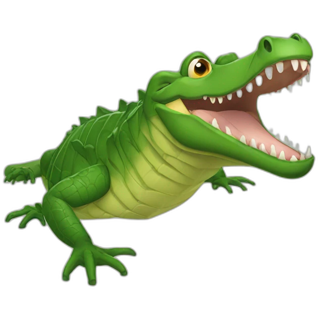 Spider crocodile  emoji