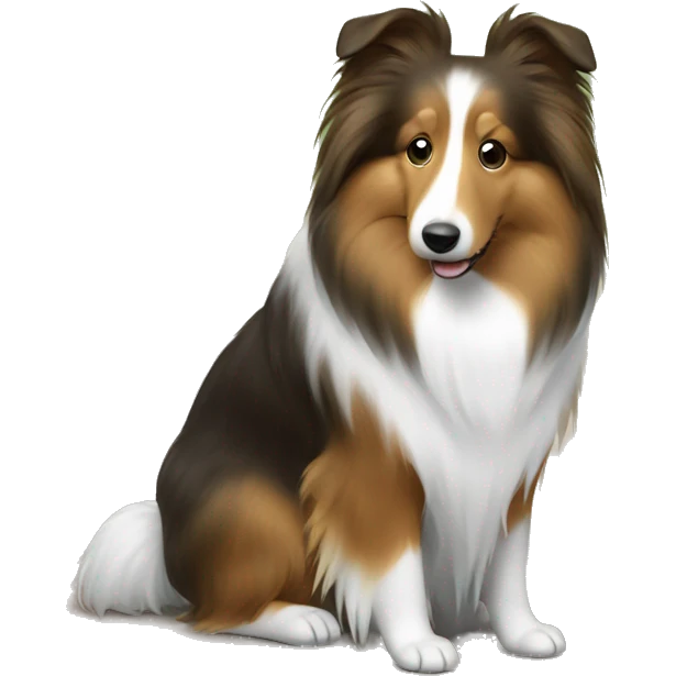 Sheltie emoji