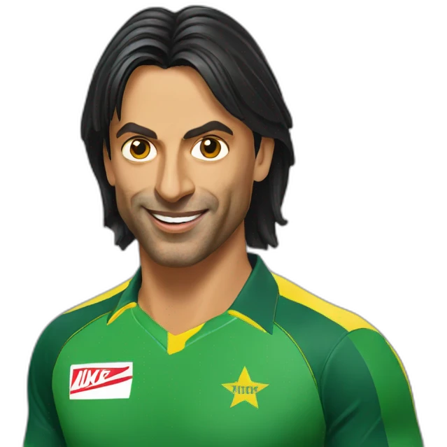 Shoaib akhtar emoji