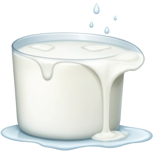 spoiled spilled milk emoji