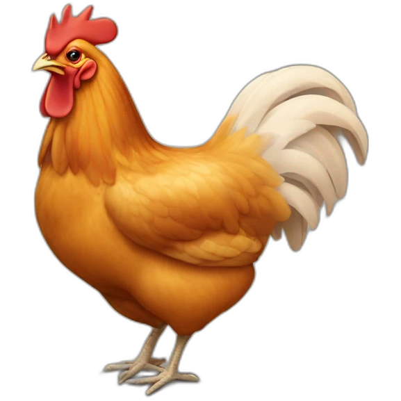 chicken emoji