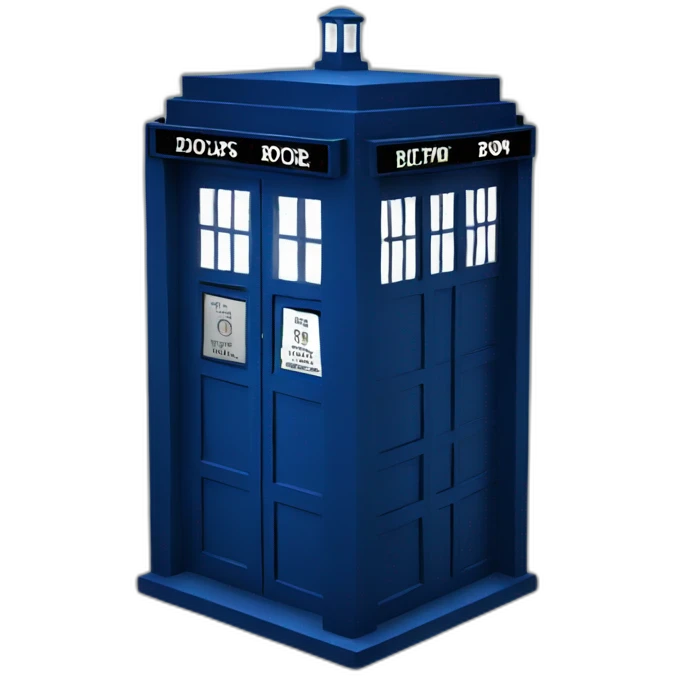 Tardis emoji