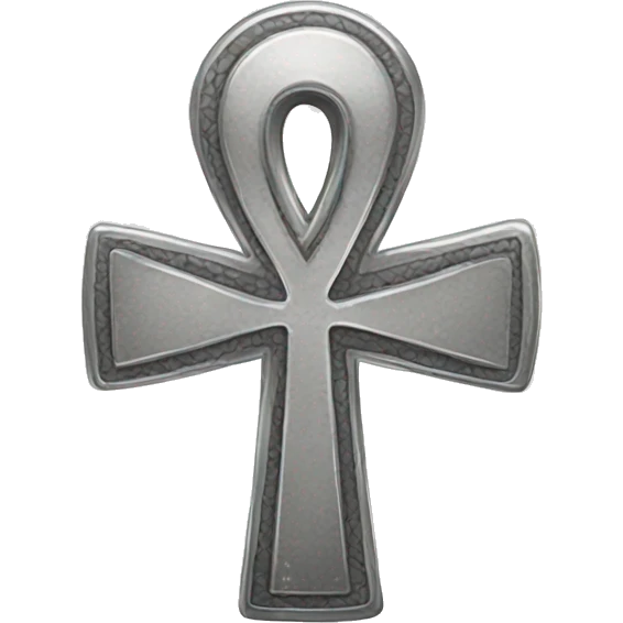 silver ankh emoji