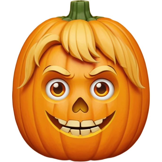 hairdresser nightmare halloween pumpkin emoji