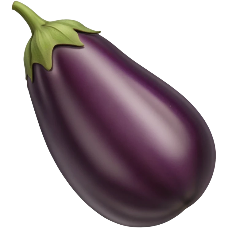 Brown eggplant  emoji