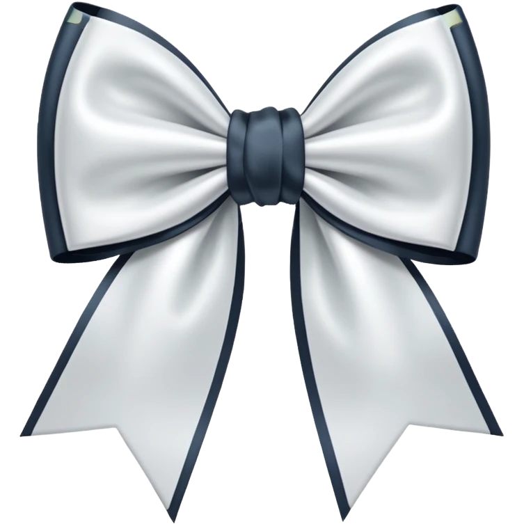 White bow emoji