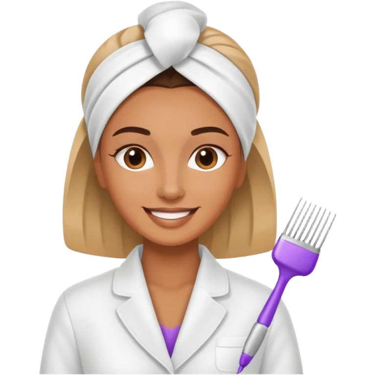 good time in a beauty salon emoji