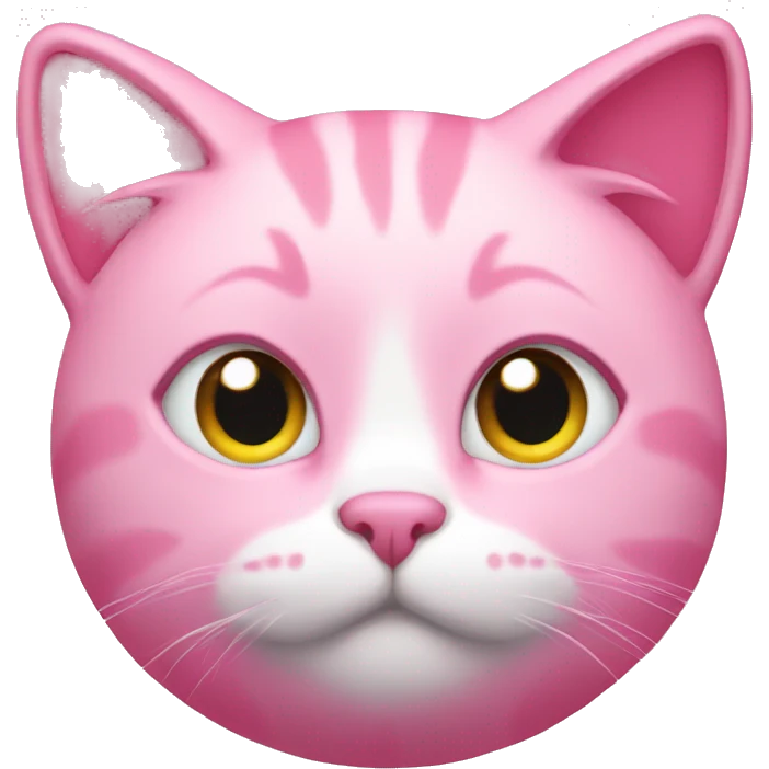 pink cat emoji